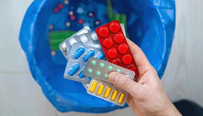 Safe medication disposal